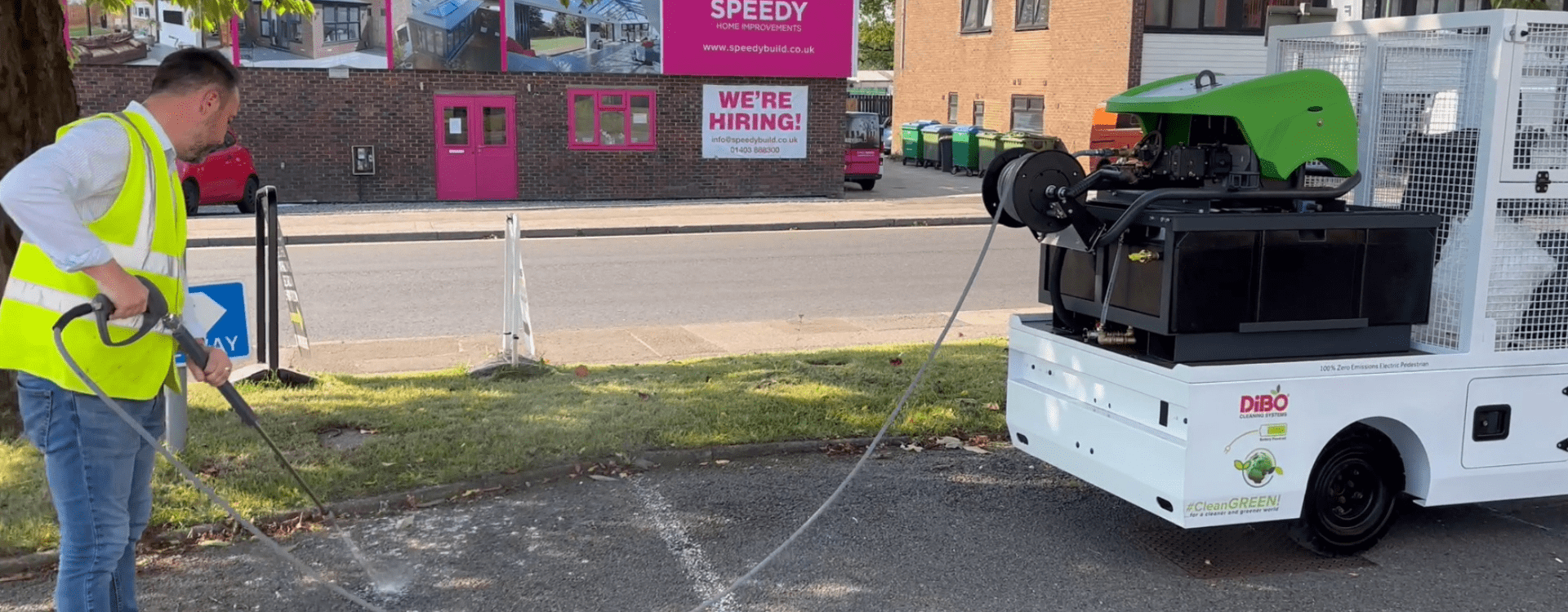 Pedestrian City Washer