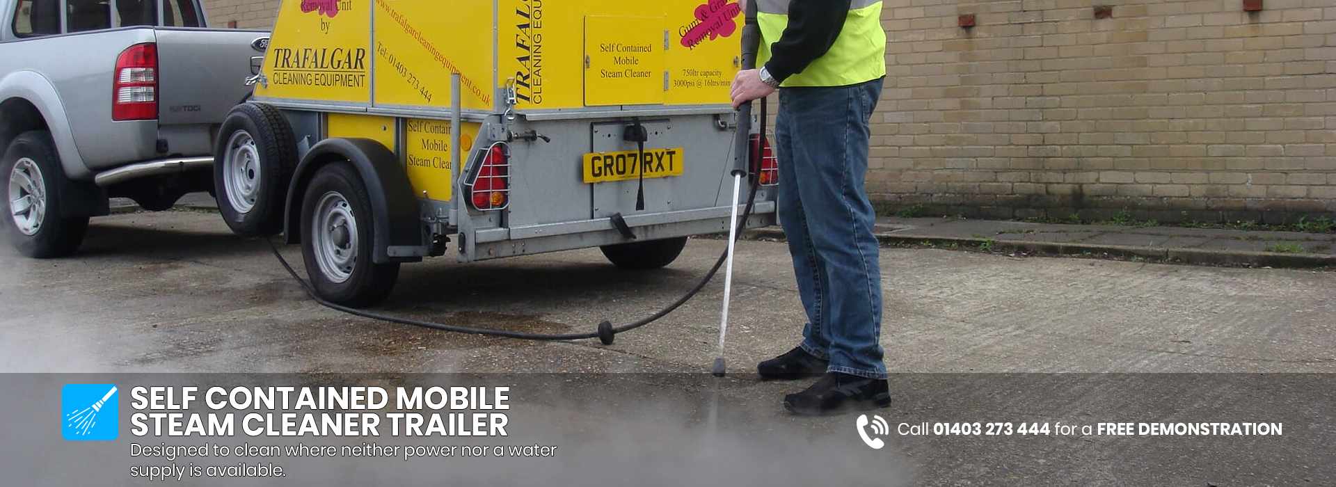 Gum & Graffiti Mobile Steam Cleaner Unit